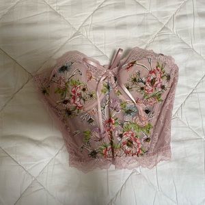 Couquette corset top victoria’s secret 💓🌸🧸 babydoll lolita vibes